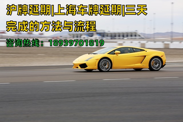 沪牌延期|上海车牌延期|三天完成的方法与流程（2024年）