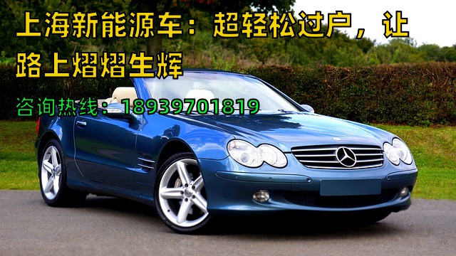 上海新能源车：超轻松过户，让路上熠熠生辉❗️